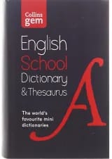 Collins English Gem School Dictionary and Thesaurus