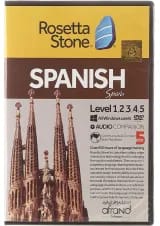 Rosetta Stone Spanish Level 1-5 DVD