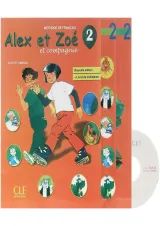 Alex et Zoe 2 Nouvelle edition Livre de L'eleve + Cahier d'activites + Cahier de lecture