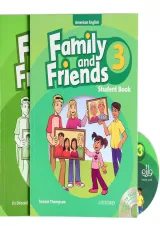 American Family and Friends 3 Student's Book + Workbook