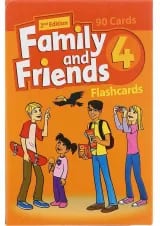 Family and Friends 4 Second Edition Flashcards