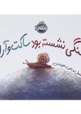 کتاب سنگی نشسته بود ساکت و آرام
