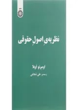کتاب نظریه اصول حقوقی