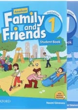 American Family and Friends 1 Second Edition Student's Book + Workbook