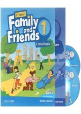 Family and Friends 1 Second Edition Class Book + Workbook