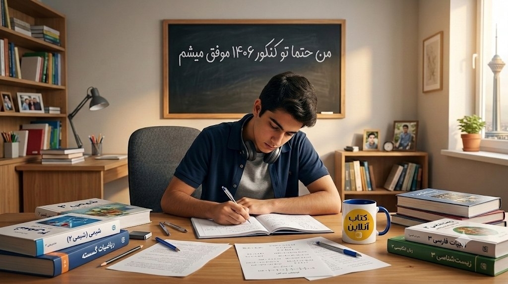 انتخاب کتاب برای کنکور