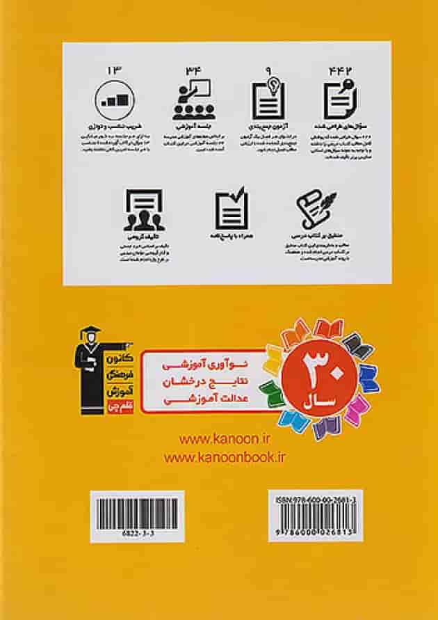 کار ریاضی هشتم قلم چی پشت جلد کار ریاضی هشتم قلم چی پشت جلد