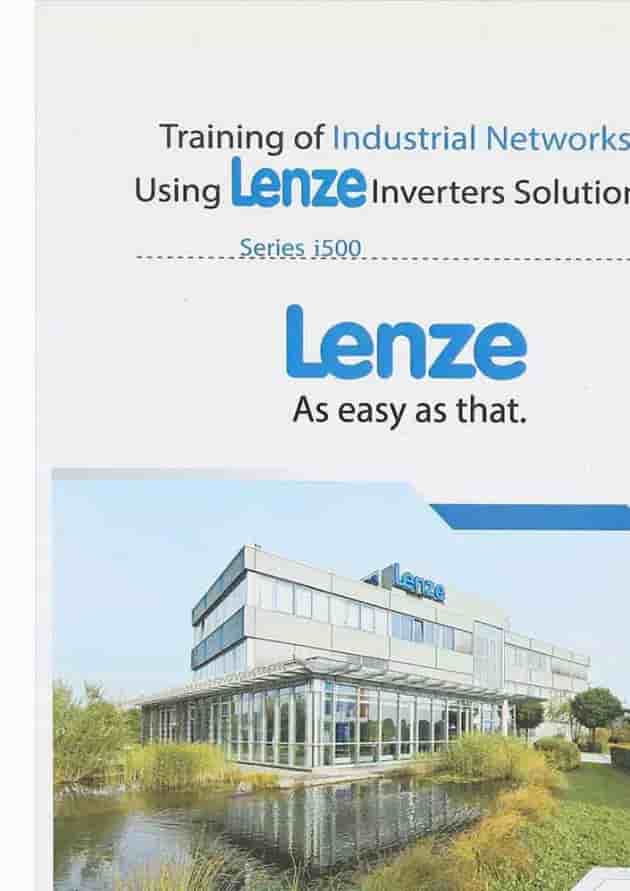 کتاب آموزش شبکه های صنعتی با راهکارهای اینورترهای Lenze سری i500 کتاب آموزش شبکه های صنعتی با راهکارهای اینورترهای Lenze سری i500
