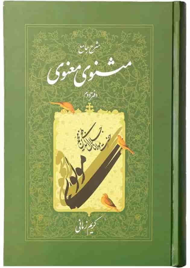 کتاب شرح جامع مثنوی معنوی دفتر دوم کتاب شرح جامع مثنوی معنوی دفتر دوم