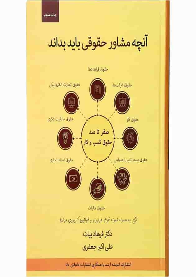 کتاب صفر تا صد حقوق کسب و کار اندیشه ارشد کتاب صفر تا صد حقوق کسب و کار اندیشه ارشد