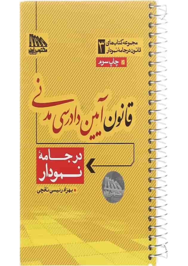 کتاب قانون آیین دادرسی مدنی مجموعه کتاب های قانون در جامه نمودار جلد 3 کتاب قانون آیین دادرسی مدنی مجموعه کتاب های قانون در جامه نمودار جلد 3