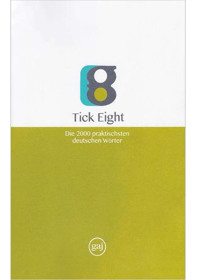 کتاب واژگان زبان آلمانی به روش TICK EIGHT کتاب واژگان زبان آلمانی به روش TICK EIGHT