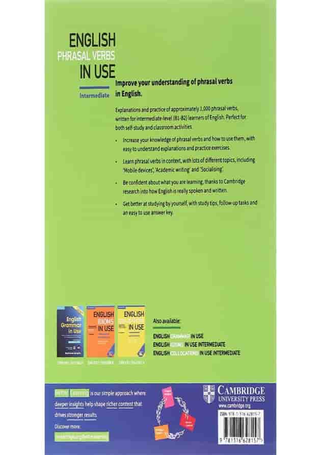 English phrasal Verbs In Use Intermediate Second Edition English phrasal Verbs In Use Intermediate Second Edition