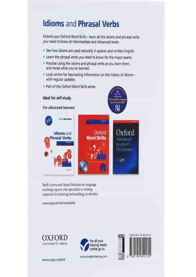 Idioms and Phrasal Verbs Advanced Idioms and Phrasal Verbs Advanced