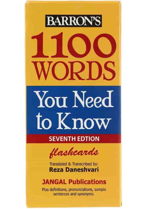 فلش کارت 1100Words You Need To Know Seventh Edition فلش کارت 1100Words You Need To Know Seventh Edition