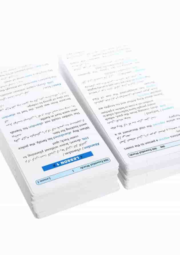 504Absolutely Essential Words Sixth Edition FlashCards 504Absolutely Essential Words Sixth Edition FlashCards
