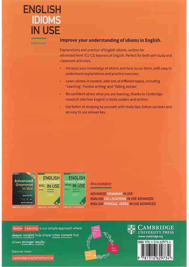 English Idioms In Use Advanced Second Edition English Idioms In Use Advanced Second Edition