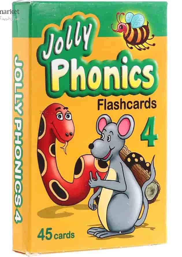 فلش کارت Jolly Phonics 4 فلش کارت Jolly Phonics 4