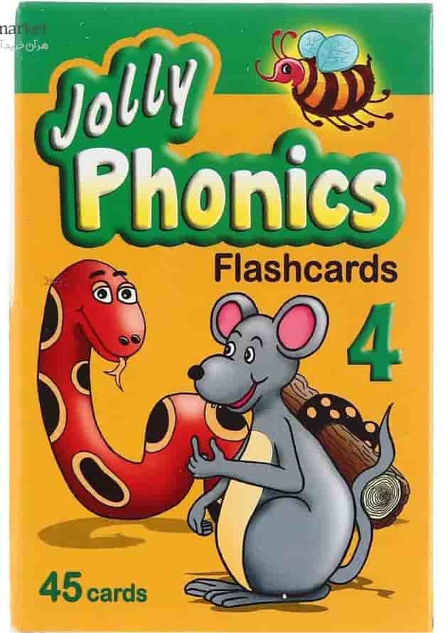 فلش کارت Jolly Phonics 4 فلش کارت Jolly Phonics 4