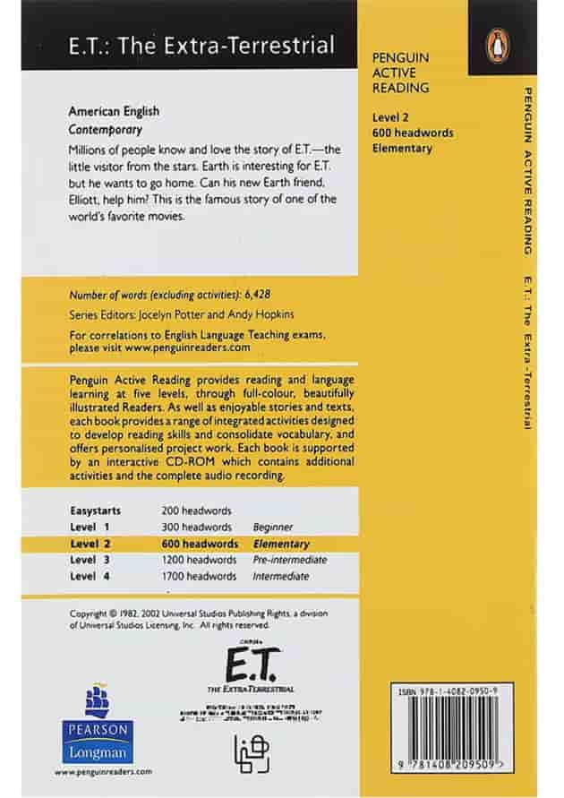 E T The Extra-Terrestrial Penguin Active Reading Level 2 E T The Extra-Terrestrial Penguin Active Reading Level 2