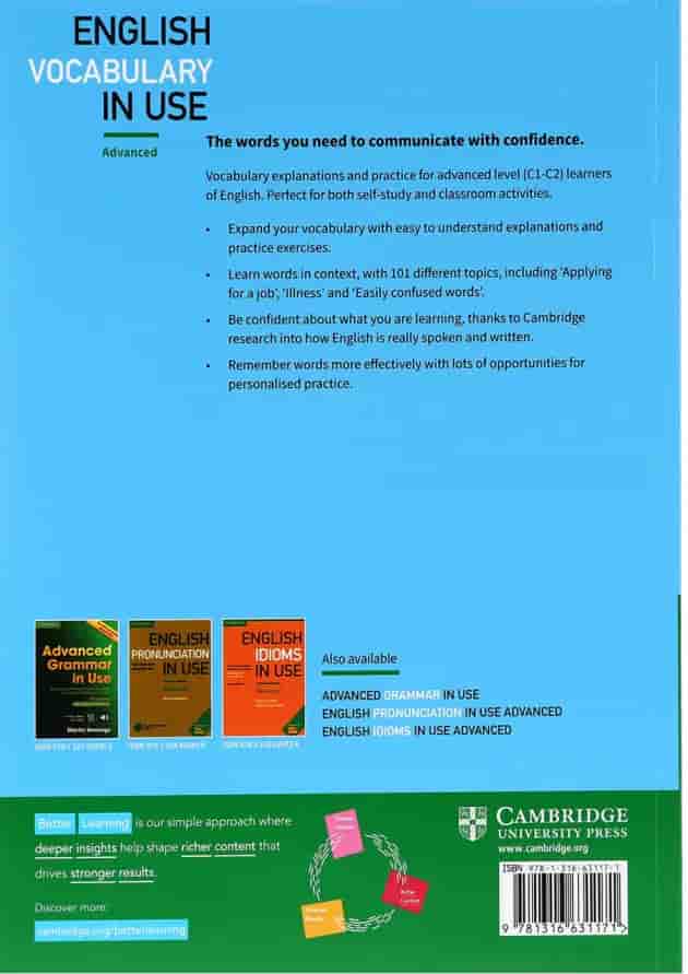 English Vocabulary In Use Advanced Third Edition English Vocabulary In Use Advanced Third Edition