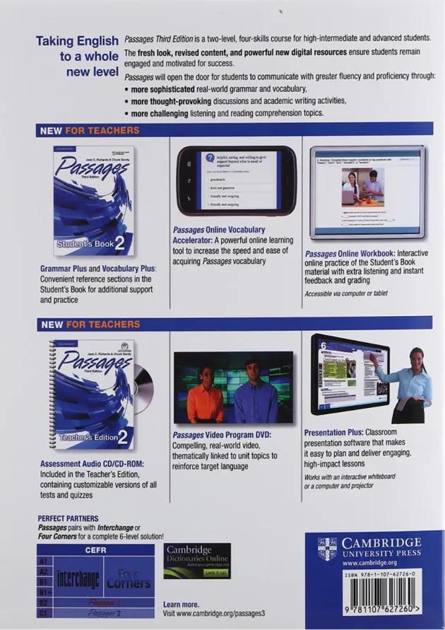 کتاب Passages 2 Third Edition Workbook کتاب Passages 2 Third Edition Workbook