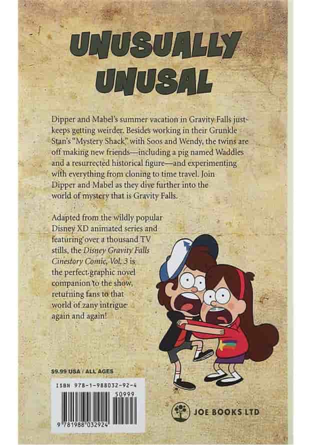 کتاب Gravity Falls Cinestory Comic Volume 3 کتاب Gravity Falls Cinestory Comic Volume 3