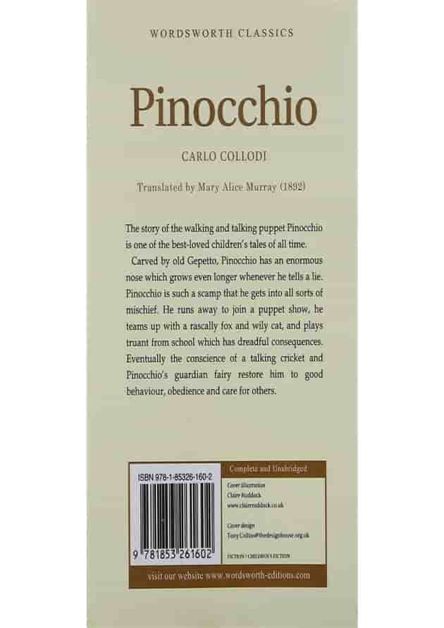 کتاب Pinocchio کتاب Pinocchio