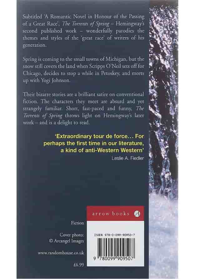 کتاب The torrents of spring کتاب The torrents of spring