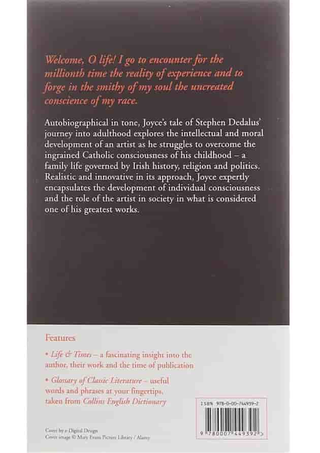 کتاب A Portrait of the Artist as a Young Man کتاب A Portrait of the Artist as a Young Man