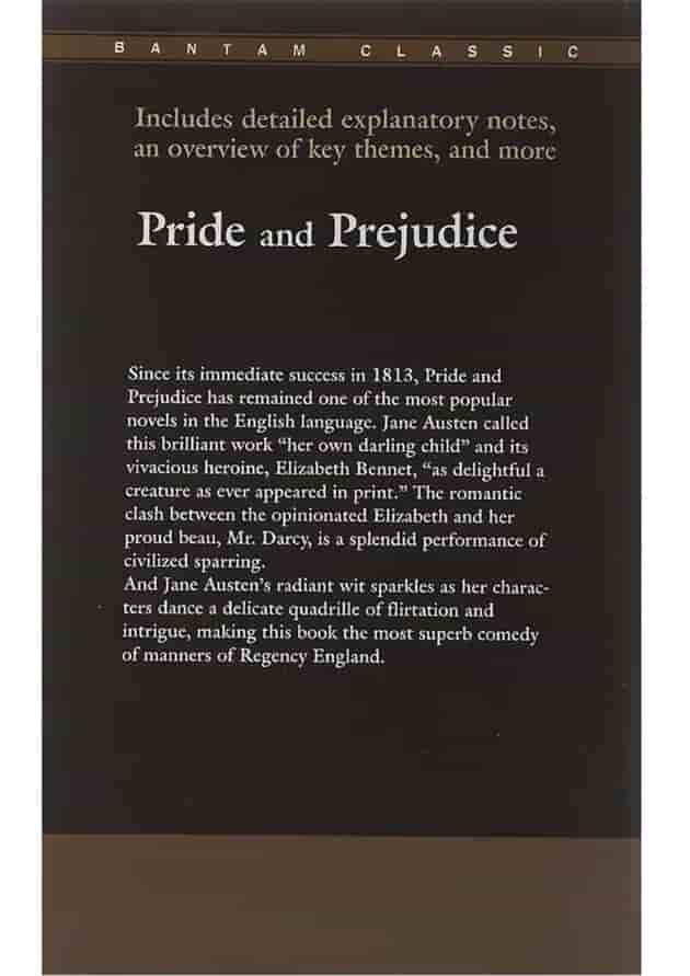 Pride and Prejudice Pride and Prejudice