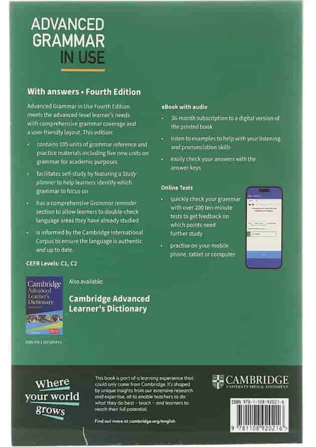 Grammar In Use Advanced Fourth Edition Grammar In Use Advanced Fourth Edition