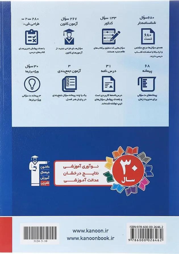 کتاب ریاضی و آمار دوازدهم انسانی سری طبقه بندی شده انتشارات کانون فرهنگی آموزش کتاب ریاضی و آمار دوازدهم انسانی سری طبقه بندی شده انتشارات کانون فرهنگی آموزش