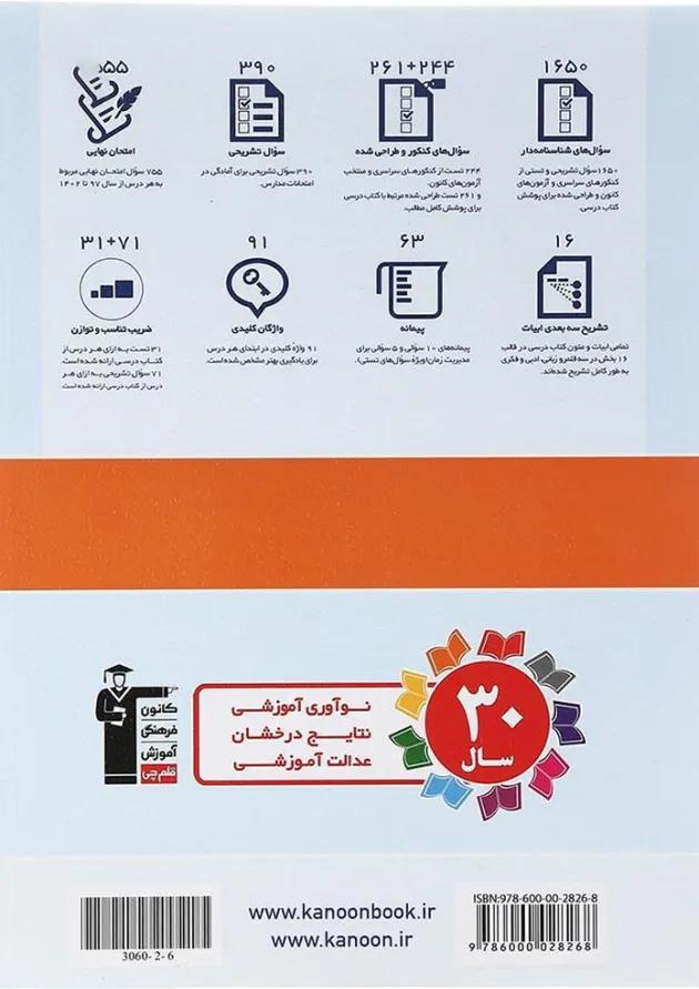 فارسی دوازدهم سری کتاب های جامع قلم چی فارسی دوازدهم سری کتاب های جامع قلم چی